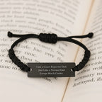 Funny Court Reporter Gifts from Dad for Court Reporter Men, Unique Rope Bracelet, I'm a Court Reporter Dad Like a Normal Dad Except Much Cooler