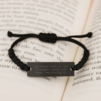 Funny Biologist Gifts for Her - Rope Bracelet with Inspirational Quote, Gifts from Women to Friends