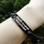 Powerful Vice Principal Rope Bracelet Adjustable Gift Perfect For Educators