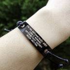 Bold Optometrist Rope Bracelet With Hotter Quote Ideal Gift