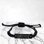 Funny Adjustable Minister Rope Bracelet With Interlaced Design Ideal Gift