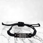 Bold Optometrist Rope Bracelet With Hotter Quote Ideal Gift