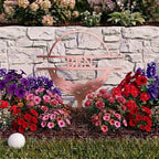 Personalized Golf Tee Metal Garden Stake | Custom Golfer Lawn Art | Golf Course Garden Sign | Personalized Outdoor Metal Yard Decor | Golfer Gift | Made in USA