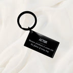 Sarcastic Actuary Keychain Gifts, Christmas Holiday Gifts for Actuary Birthday, Actuary: Because greatness is woven