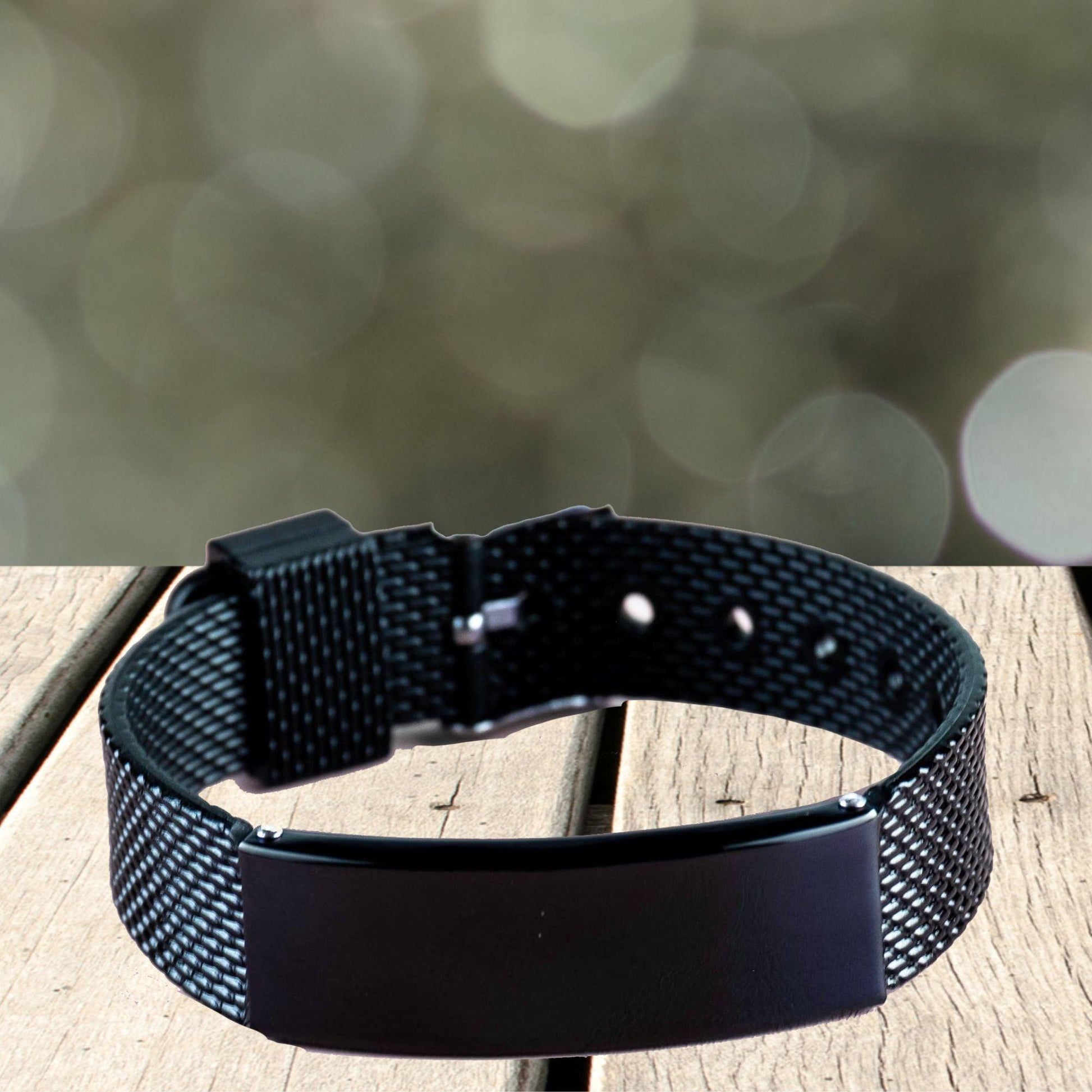 Sarcastic Bookbinder Black Shark Mesh Bracelet Gifts, Christmas Holiday Gifts for Bookbinder Birthday, Bookbinder: Because greatness is woven into the fabric of every day, Coworkers, Friends - Mallard Moon Gift Shop