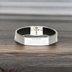 To My Little Brother Gifts, Inspirational Little Brother Stainless Steel Bracelet, Sentimental Birthday Christmas Unique Gifts For Little Brother Behind you, all your memories, before you, all your dreams, around you, all who love you, within you, all you
