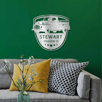 Classic Pickup Truck Personalized Steel Wall Sign