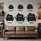 Personalized Motorcycle Garage Metal Sign, Custom Dad Garage Decor, Biker Wall Art, Man Cave Gift, Mechanic Shop Sign, Fathers Day Gift Idea