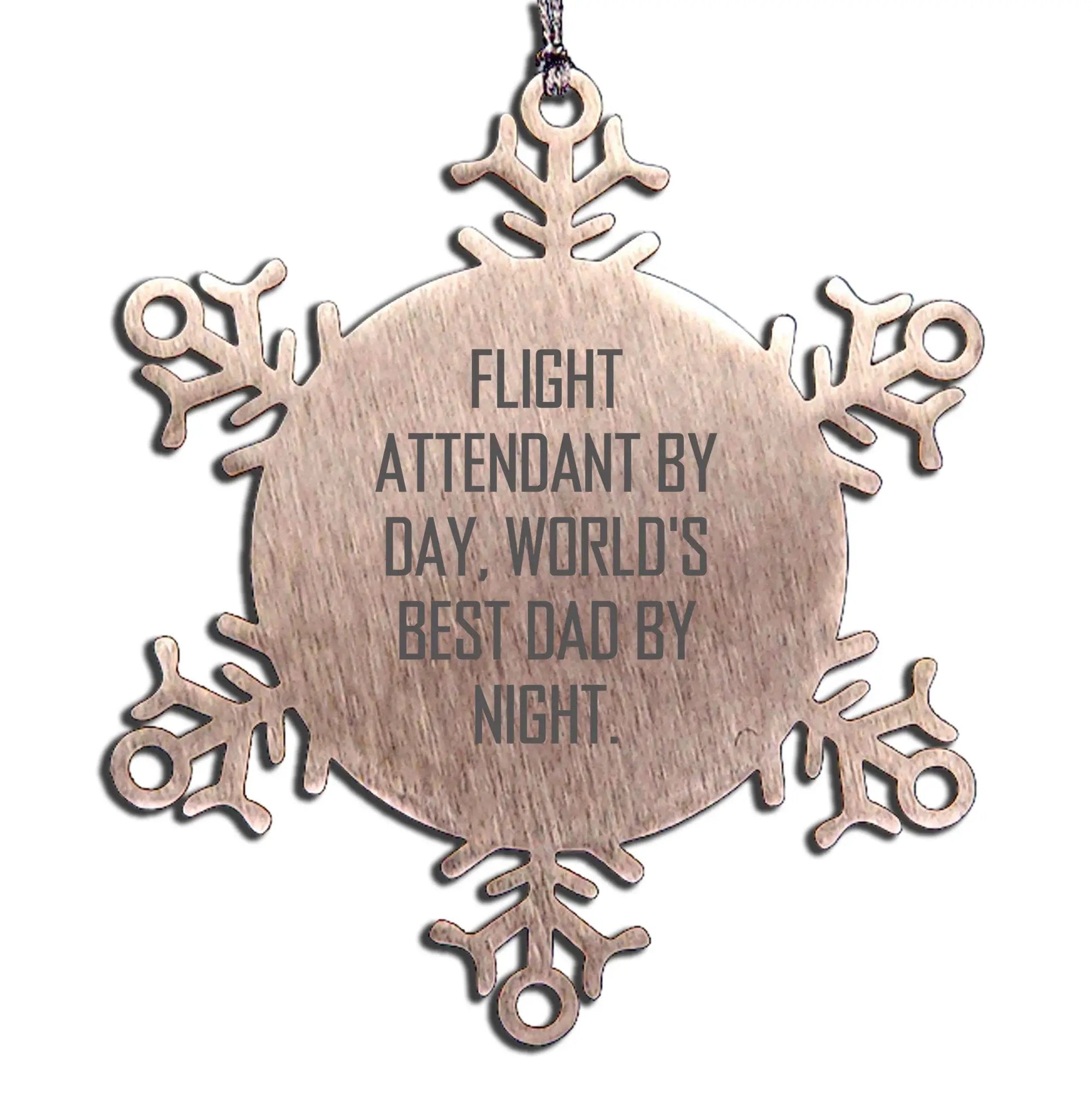 Flight Attendant Gifts from Men to Their World's Best Dad Flight Attendant Friends at Christmas Unique - Mallard Moon