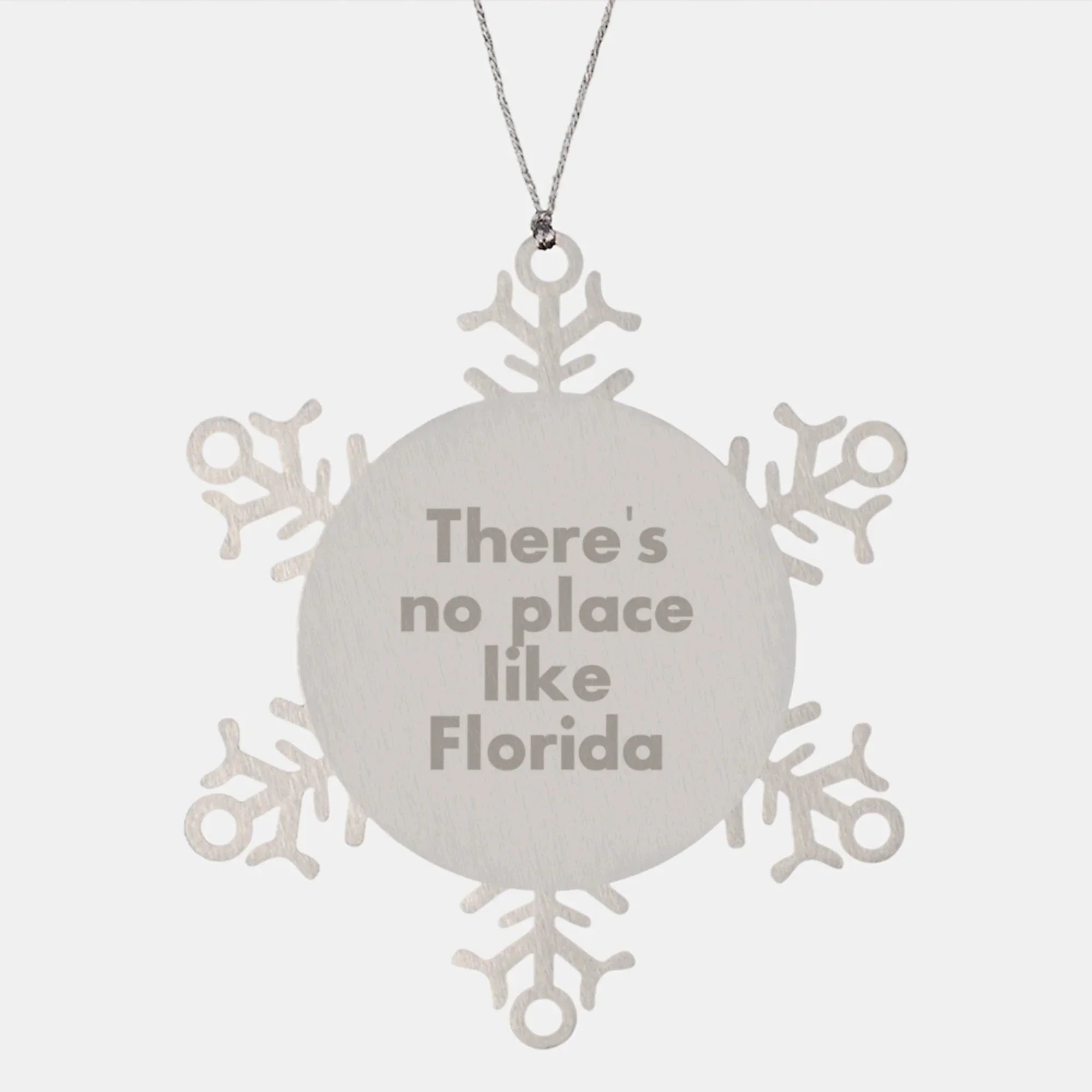 Florida Snowflake Ornaments Funny Quotes Gifts from Men to Women Family Members