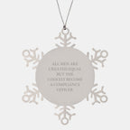 Compliance Officer Keepsake Christmas Ornament for Him Gift Premium - Image 1