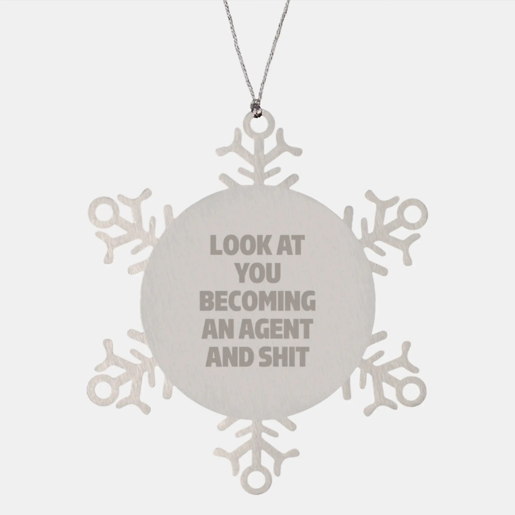 Agent Surprise Christmas Ornament for Family Gift - Funny Seasonal - Image 1