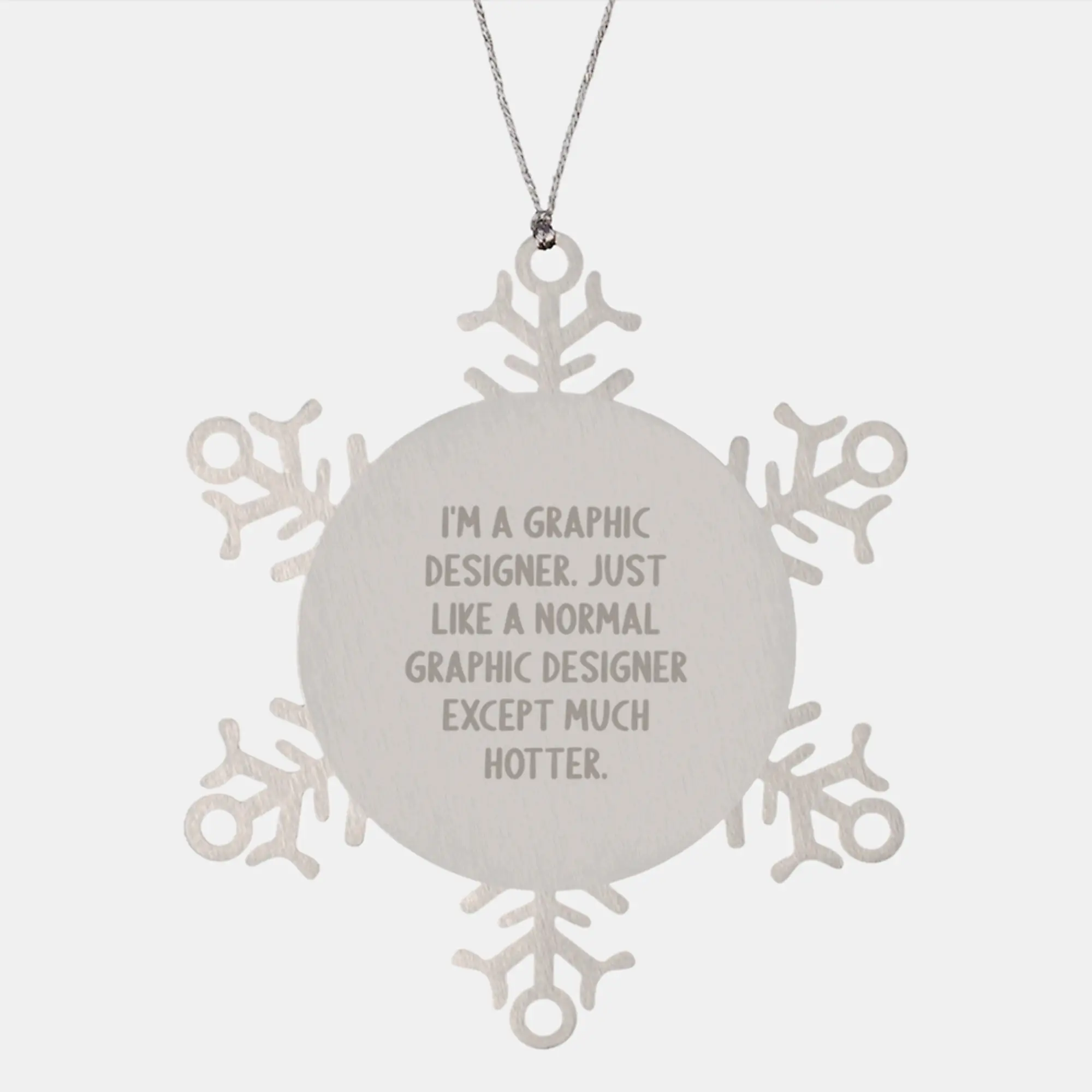 Graphic Designer Keepsake Christmas Ornament for Him Gift Premium - Image 1