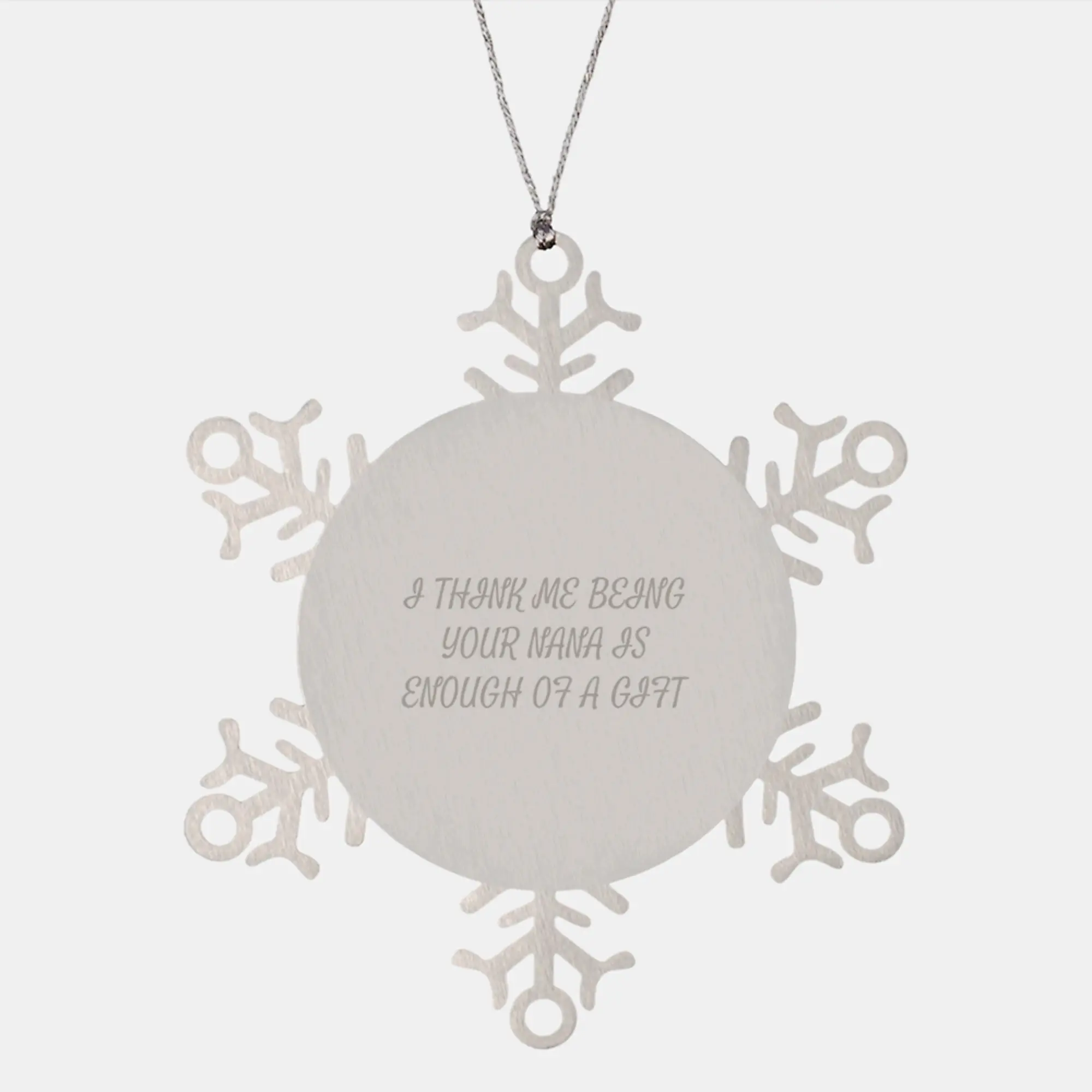 Christmas Gift Nana Ornament for Her Present - Image 1