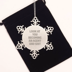 Agent Surprise Christmas Ornament for Family Gift - Funny Seasonal - Image 2