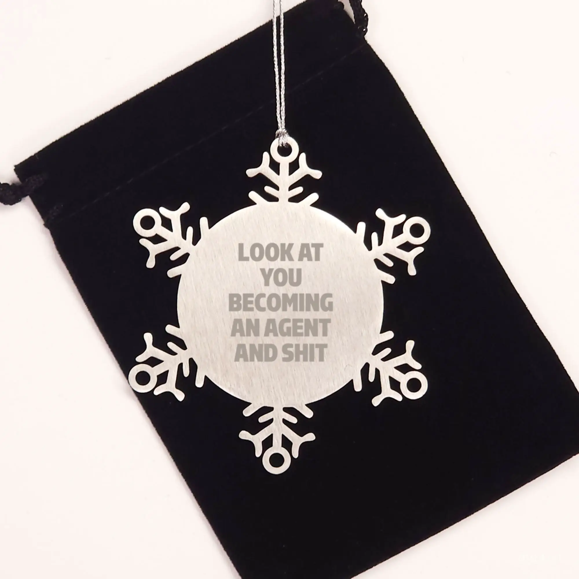 Agent Surprise Christmas Ornament for Family Gift - Funny Seasonal - Image 2