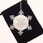 Funny Physician Assistant Gifts for Men Women Friends Family - Snowflake Ornament from Coworkers