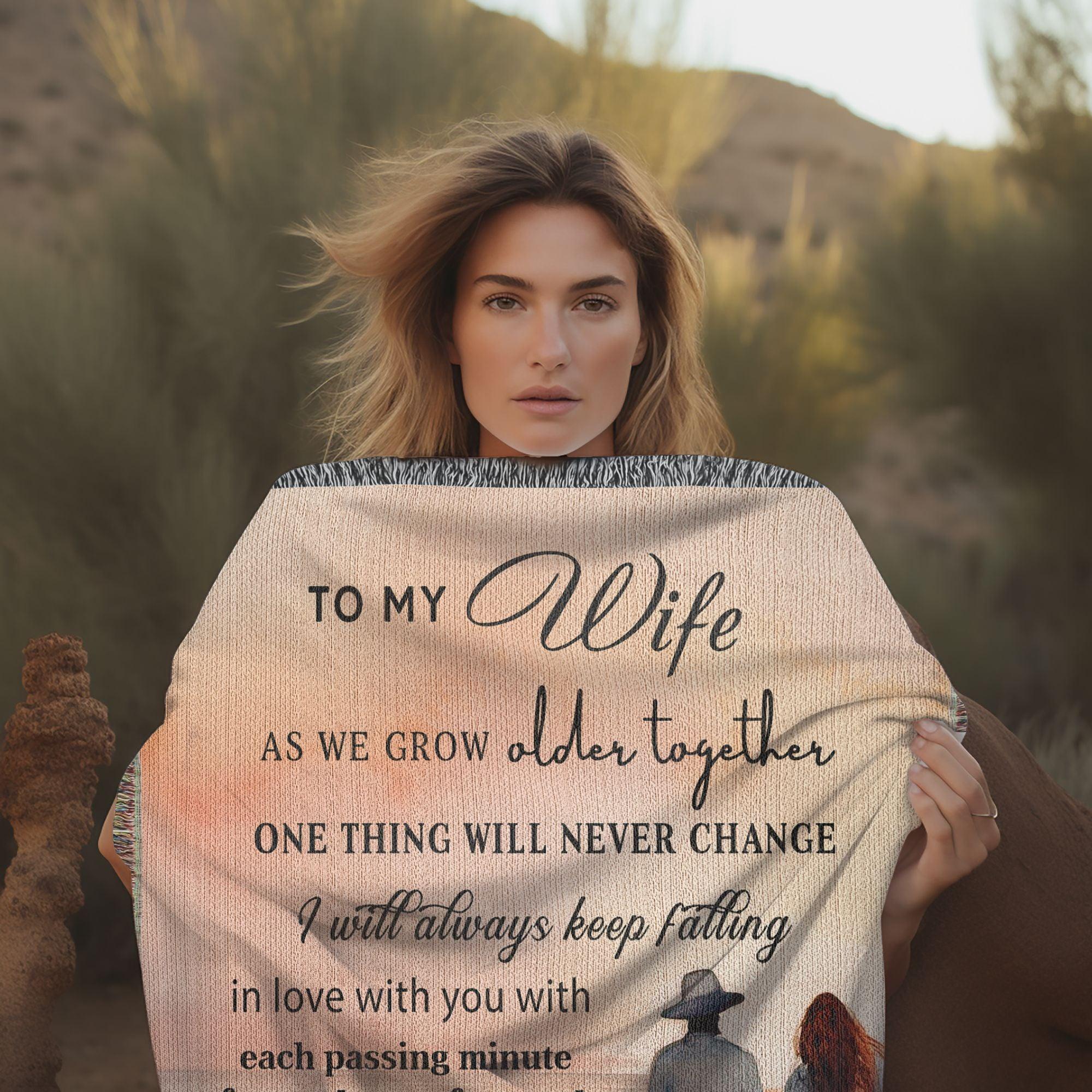 Snuggle with your Wife with this Heirloom Woven Blanket - Mallard Moon Gift Shop