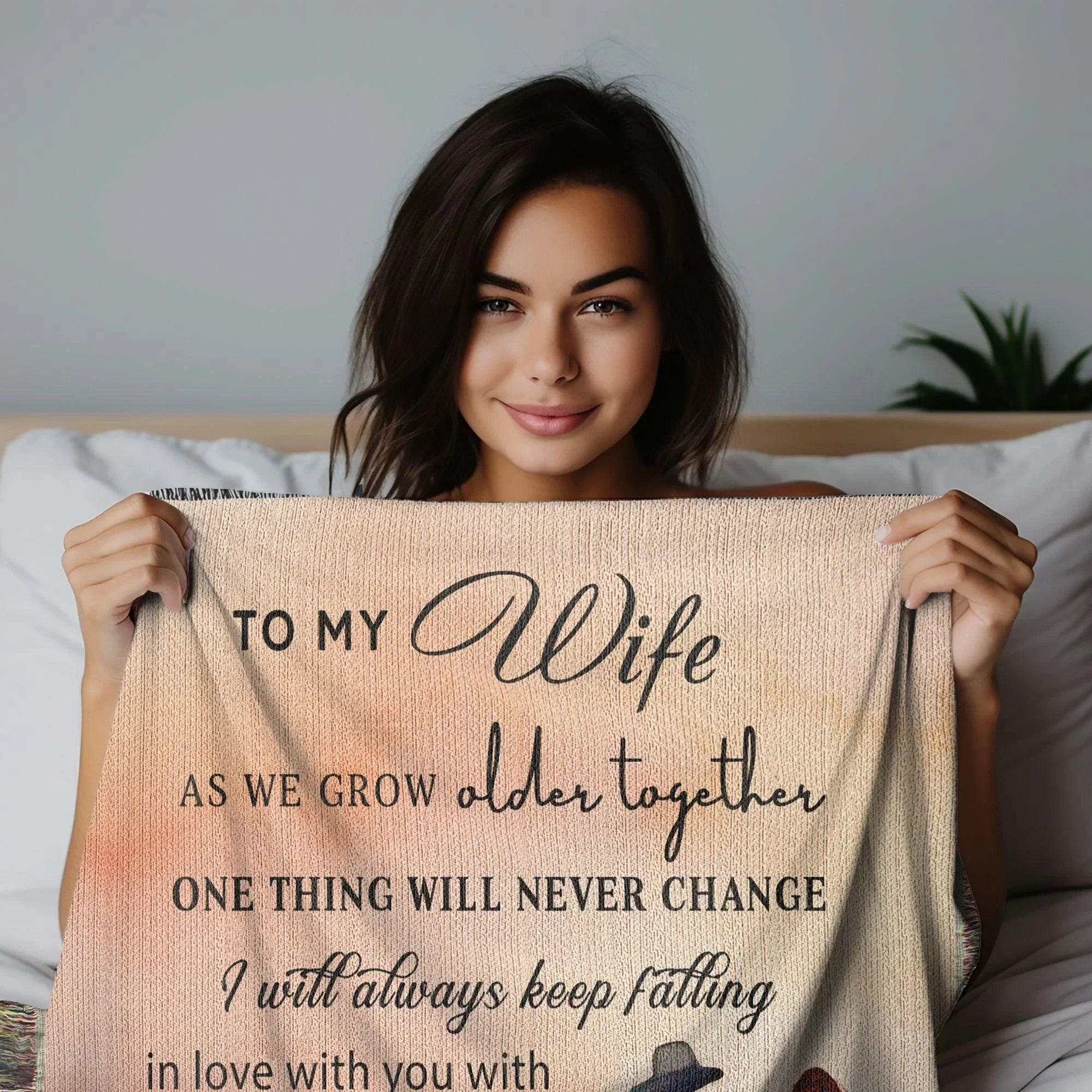 Snuggle with your Wife with this Heirloom Woven Blanket