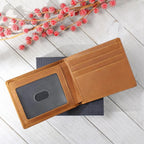 Son Custom Graduation Leather Wallet