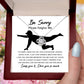 Apology Gift for Girlfriend, Wife, Soulmate - Sorry, Things To Be - Love Knot Pendant Necklace - Mallard Moon Gift Shop