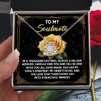 Romantic Anniversary, Valentine's Day Gift for Soulmate, Wife, Girlfriend - Beautiful Memory - Love Knot Pendant Necklace