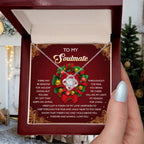 Gift for Soulmate - Bring Me Cheer - Love Knot Pendant Necklace