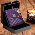 To My Soulmate - Love Dancing Heart Necklace – A Beautiful Valentine’s Day Gift Celebrating Love, Joy, and Healing