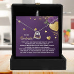 To My Soulmate - Love Dancing Heart Necklace – A Beautiful Valentine’s Day Gift Celebrating Love, Joy, and Healing