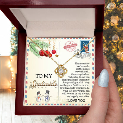 Gift for Soulmate - Last Everything - Love Knot Pendant Necklace - Mallard Moon Gift Shop