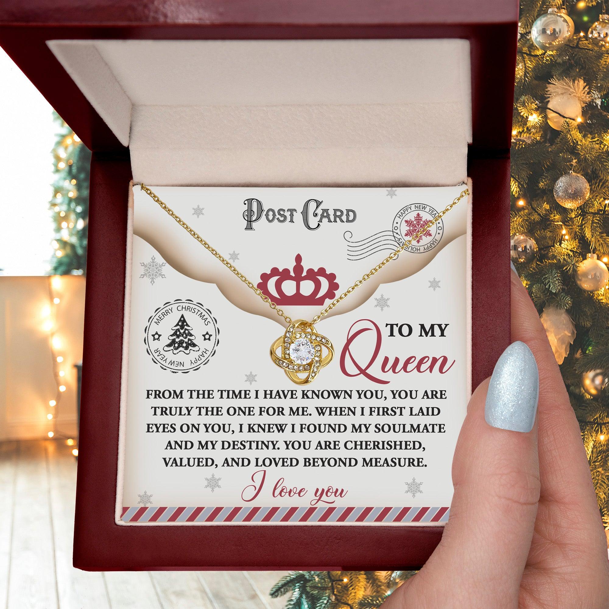 Gift for Soulmate - The One - Love Knot Pendant Necklace - Mallard Moon Gift Shop