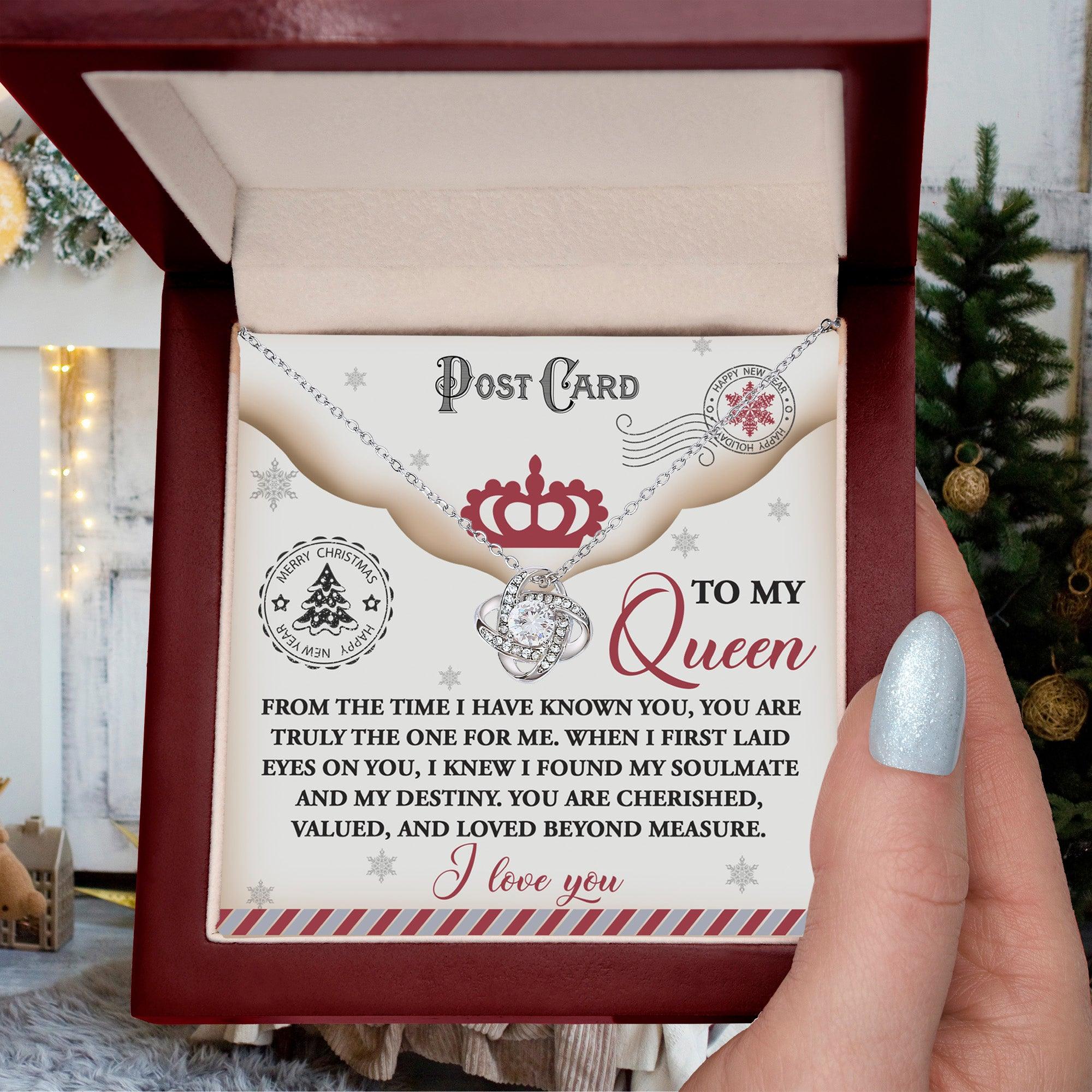 Gift for Soulmate - The One - Love Knot Pendant Necklace - Mallard Moon Gift Shop