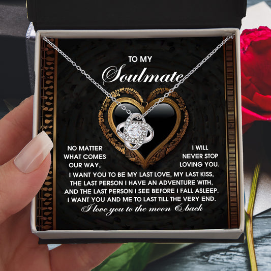 To My Soulmate - Our Days Valentine's Day Card – Perfect Love Message for Your Soulmate, Girlfriend, or Partner