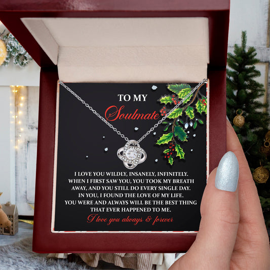 Gift for Soulmate - You Still Do - Love Knot Pendant Necklace - Mallard Moon Gift Shop