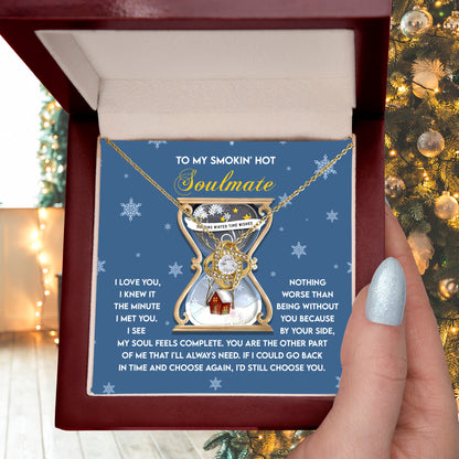Gift for Soulmate - Feels Complete - Love Knot Pendant Necklace - Mallard Moon Gift Shop