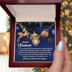 Gift for Soulmate - Straight To You - Love Knot Pendant Necklace