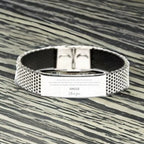 Stainless Steel Bracelet for Uncle Present, Uncle Always follow your dreams, never forget how amazing you are, Uncle Birthday Christmas Gifts Jewelry