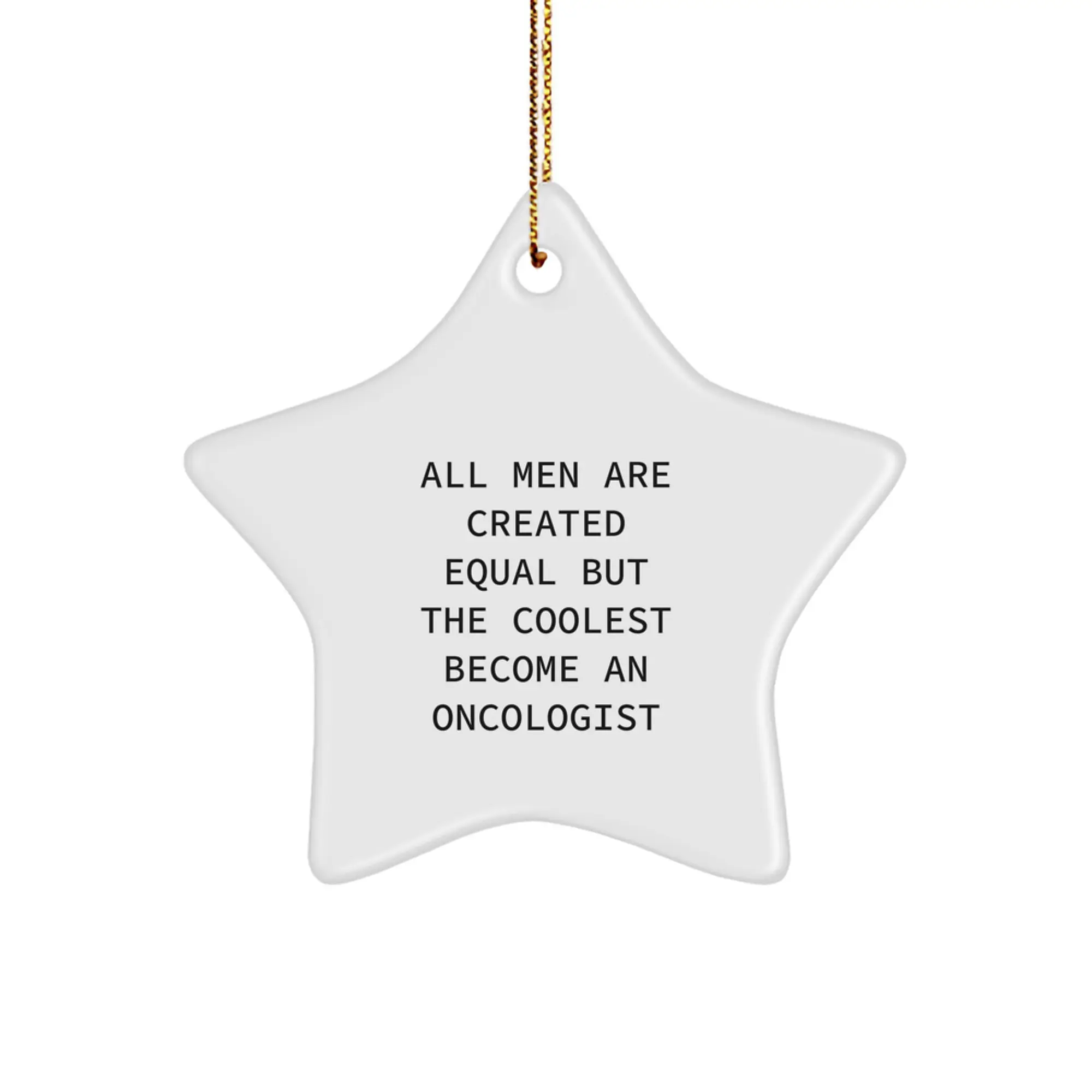 Oncologist Christmas Ornament Keepsake for Him Gift - Image 1