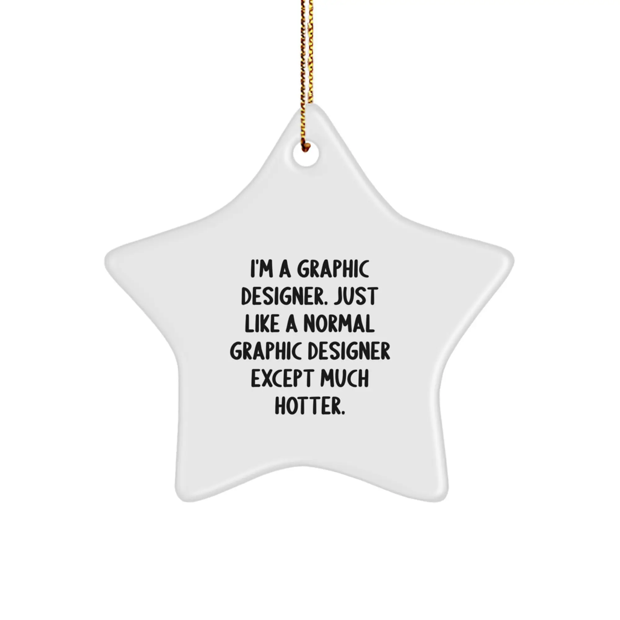 Graphic Designer Keepsake Christmas Ornament for Him Surprise Gift - Image 1