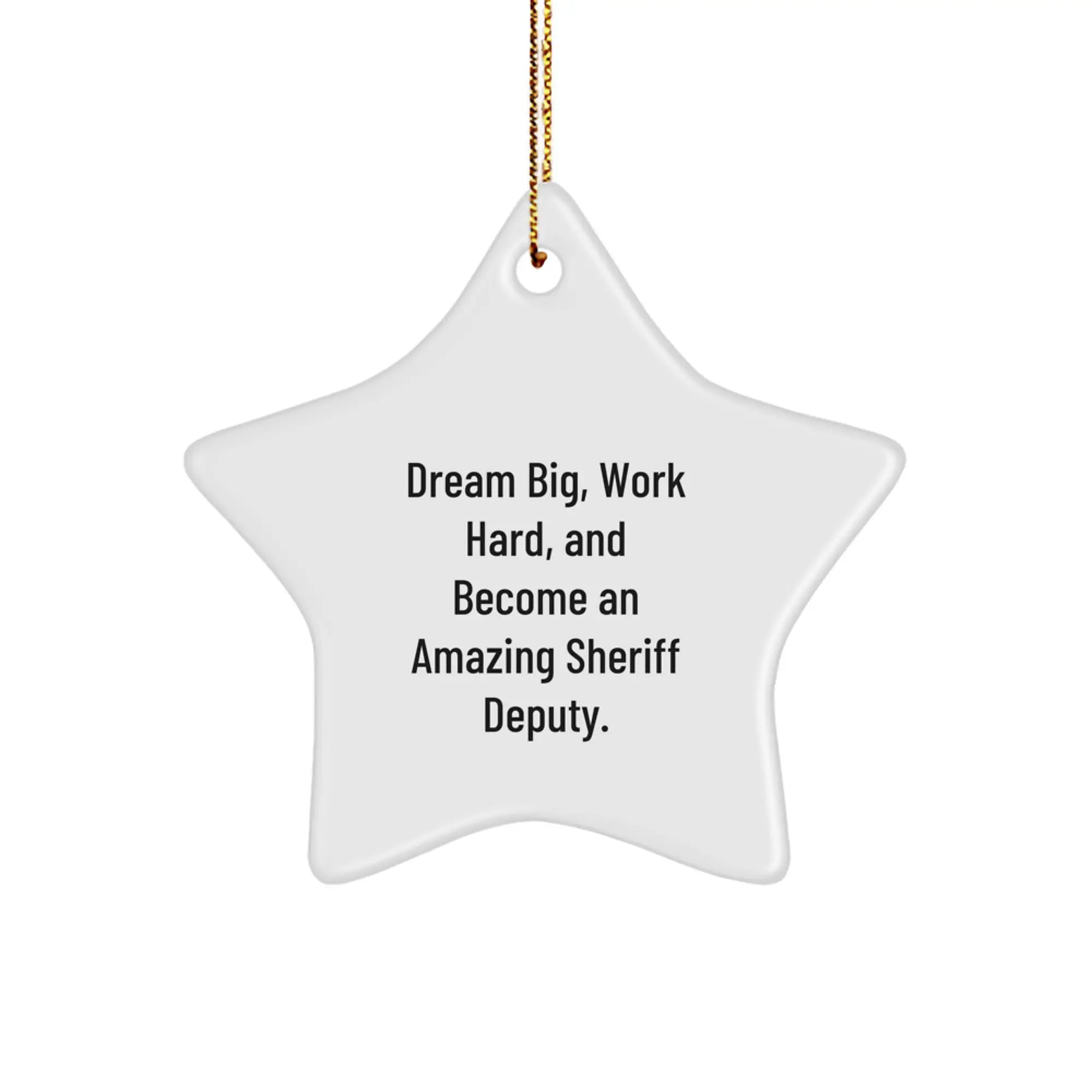 Funny and Inspirational Sheriff Deputy Gifts from Friends for Men and Women - Image 1