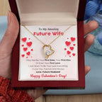 To My Amazing Future Wife I Want To Be Your Last Everything Forever Love Pendant Necklace