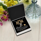 To My Amazing Grandma You Are Always in My Heart Pendant Necklace