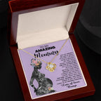 To My Amazing Mommy to Be Can You Hear My Tiny Little Heart - Love Knot Necklace