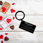 To My Boyfriend Gifts, Never give up no matter what, Inspirational Boyfriend Keychain, Encouragement Birthday Christmas Unique Gifts For Boyfriend