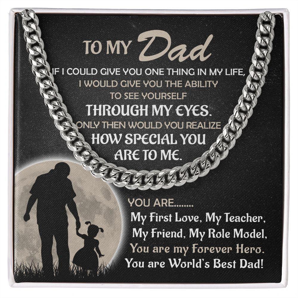 To My Dad You Are My Forever Hero From Your Daughter