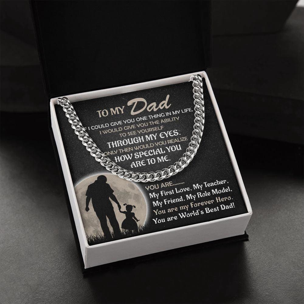To My Dad You Are My Forever Hero From Your Daughter