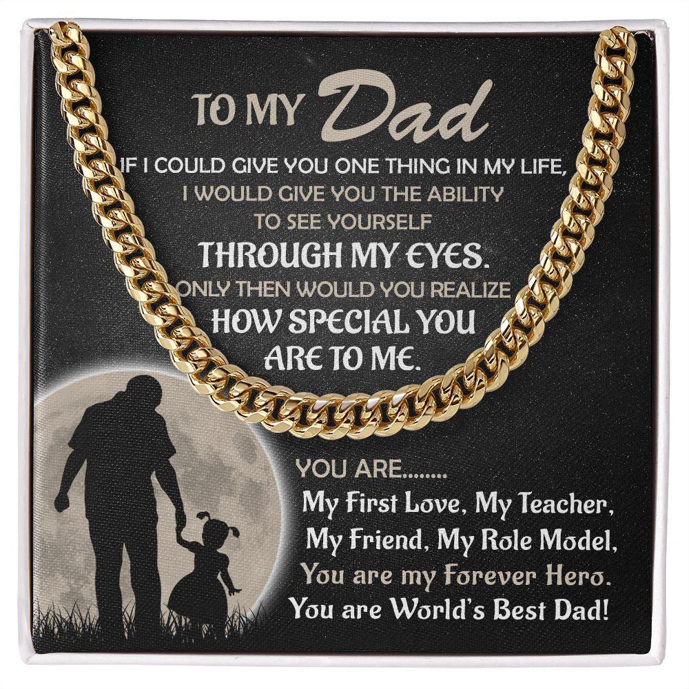 To My Dad You Are My Forever Hero From Your Daughter