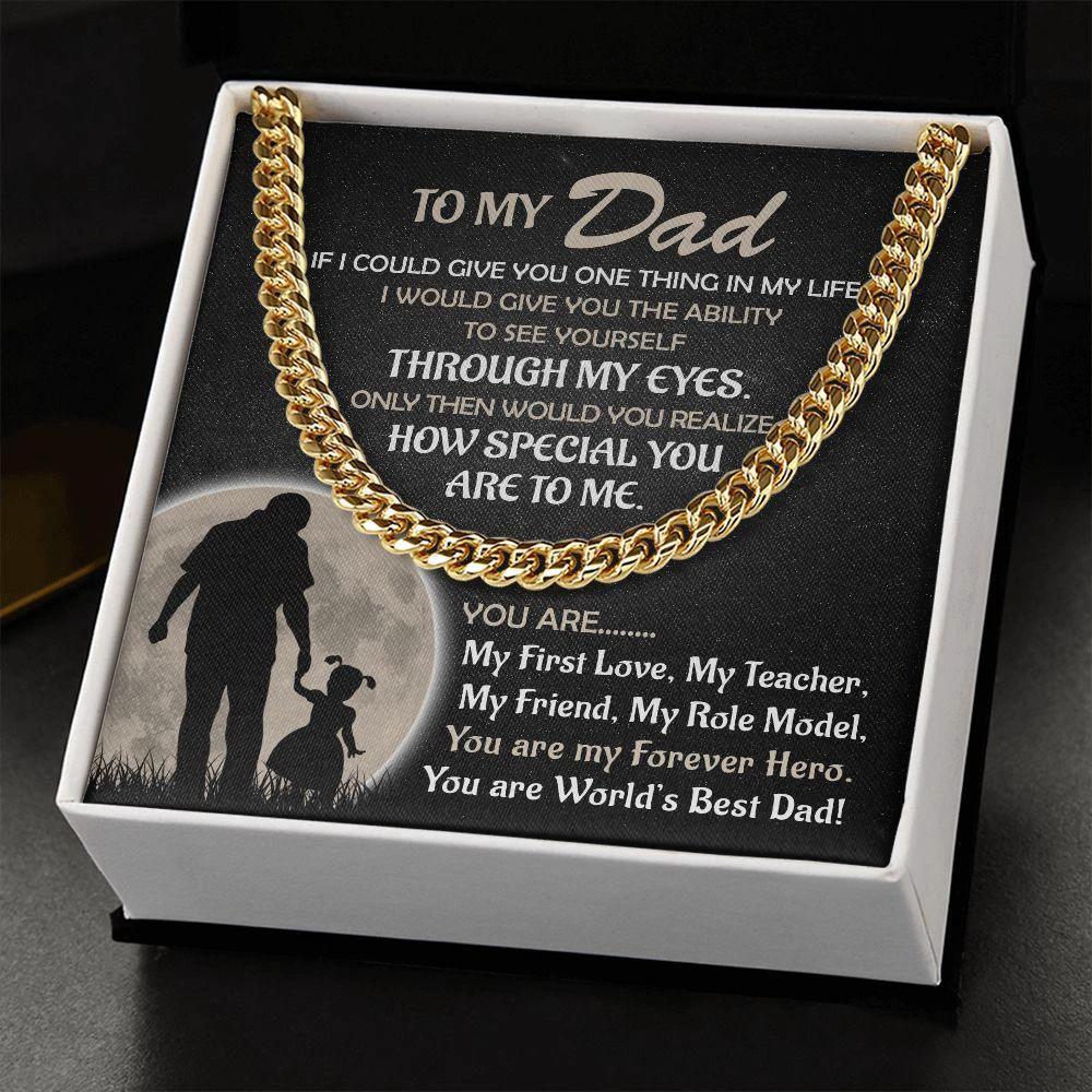 To My Dad You Are My Forever Hero From Your Daughter