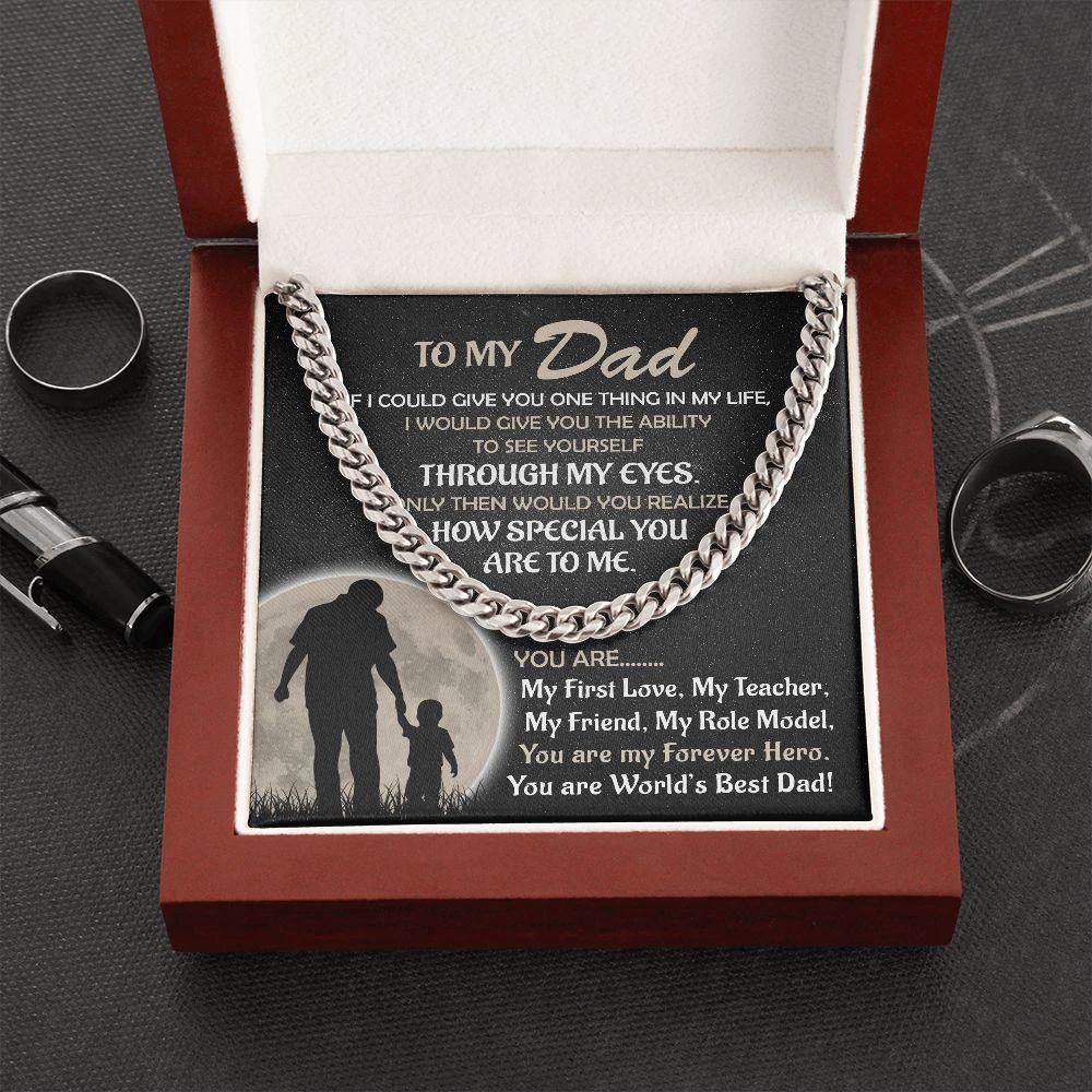 To My Dad You are my Forever Hero Gift from Son