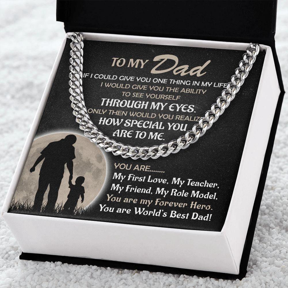 To My Dad You are my Forever Hero Gift from Son